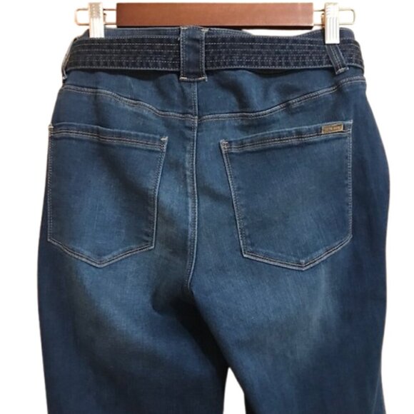 White House Black Market Women's Extra High Rise Denim™ Utility Trouser Jeans - Picture 8 of 12